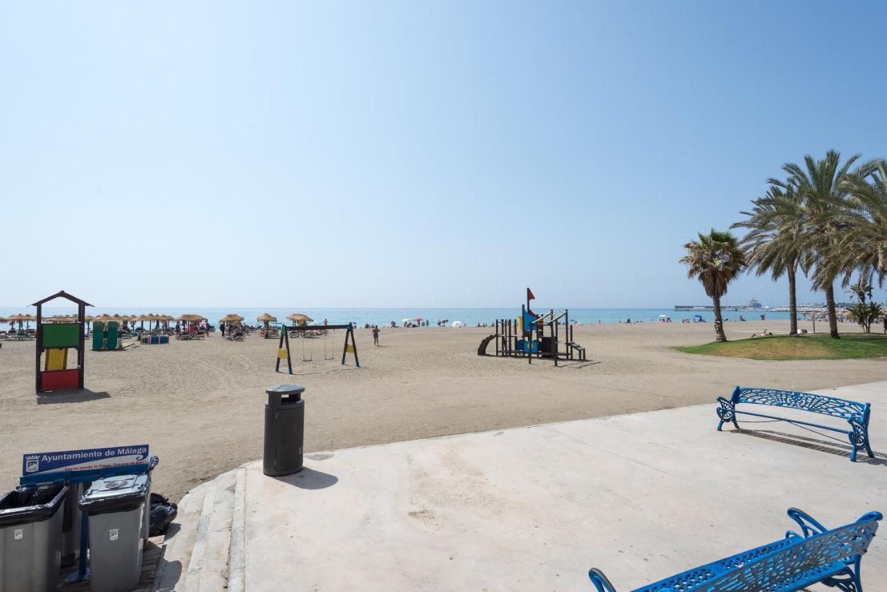 מאלגה Caleta Homes - Apartamentos Pompidou מראה חיצוני תמונה